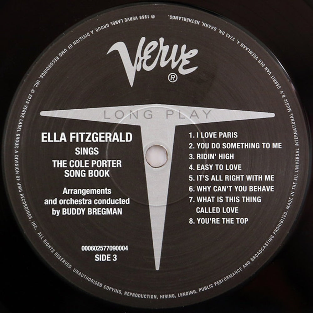 Ella Fitzgerald – Sings The Cole Porter Songbook (2-LP Vinyl)