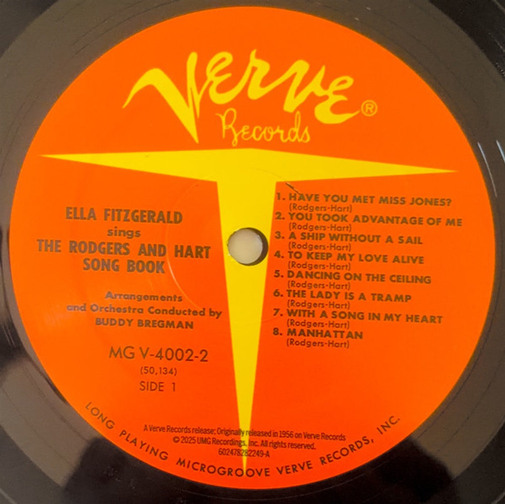 Ella Fitzgerald – Sings the Rodgers and Hart Song Book (2-LP Vinyl)