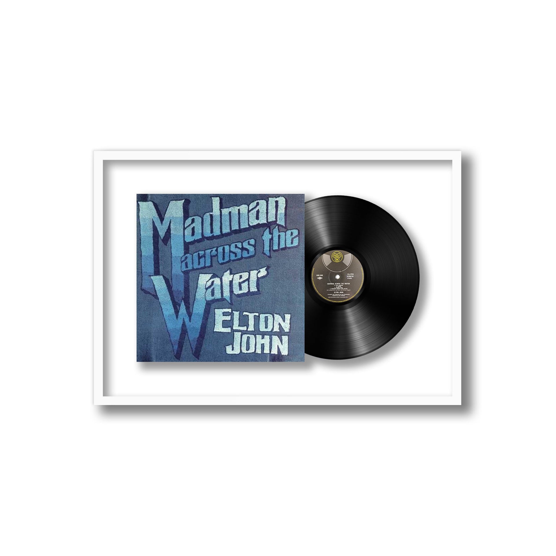 Elton John - Madman Across the Water (Framed Vinyl)