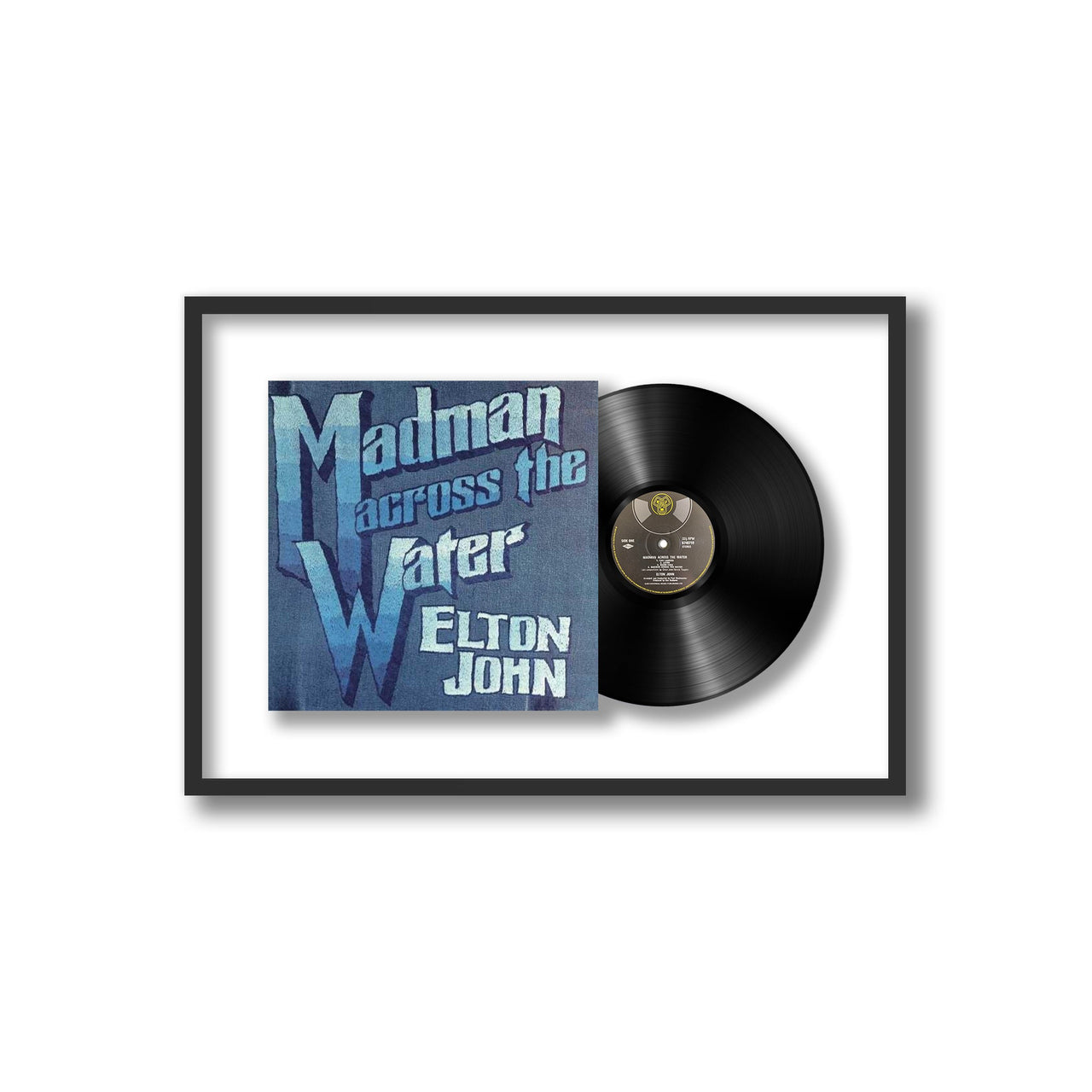 Elton John - Madman Across the Water (Framed Vinyl)