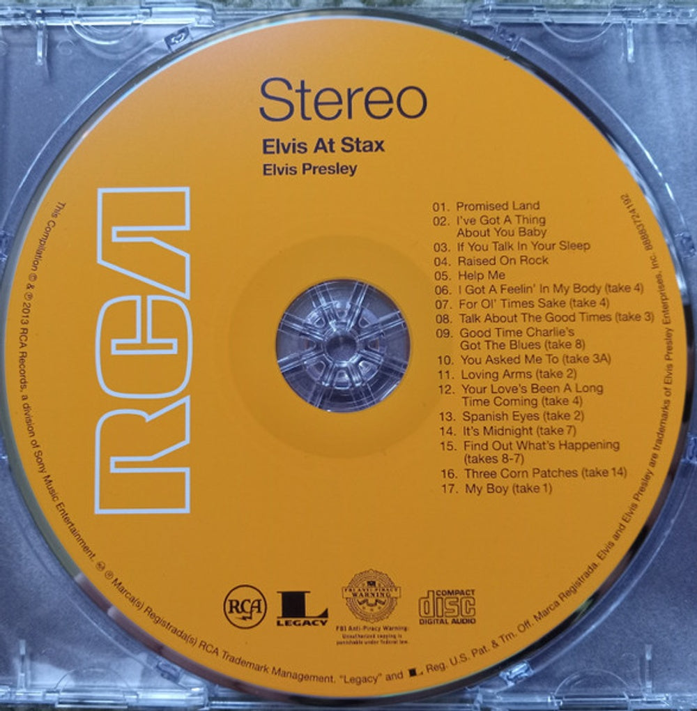 Elvis Presley – Elvis at Stax (CD)