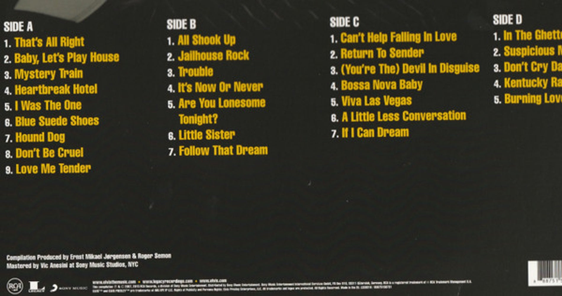 Elvis Presley – Essential Elvis Presley (2-LP Vinyl)