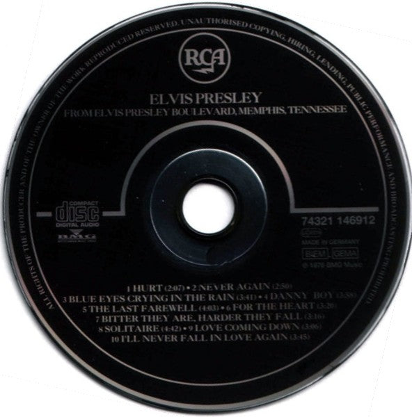 Elvis Presley – From Elvis Presley Boulevard, Memphis, Tennessee (CD)