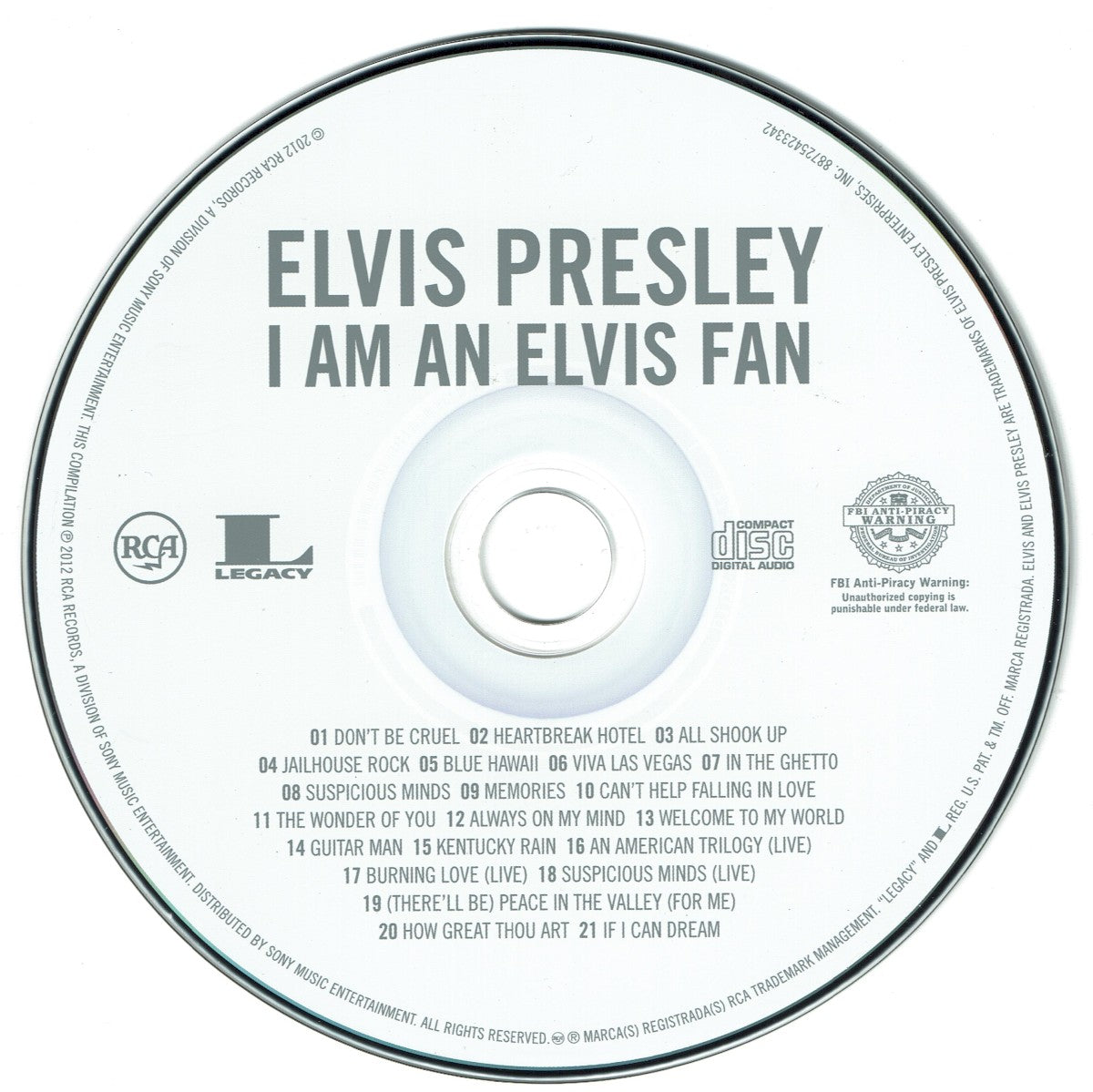 Elvis Presley – I Am An Elvis Fan (CD)