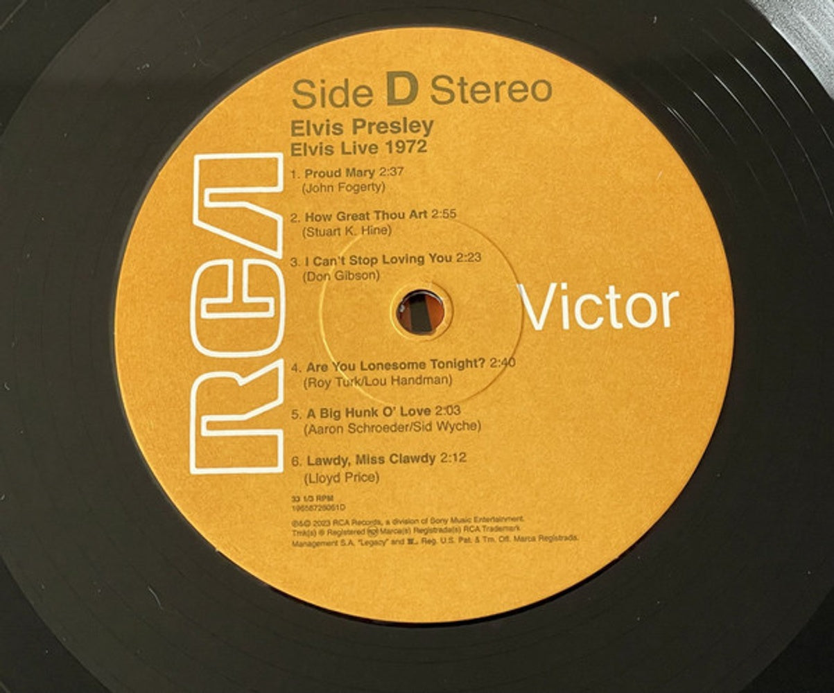 Elvis Presley – Live 1972 (2-LP Vinyl)