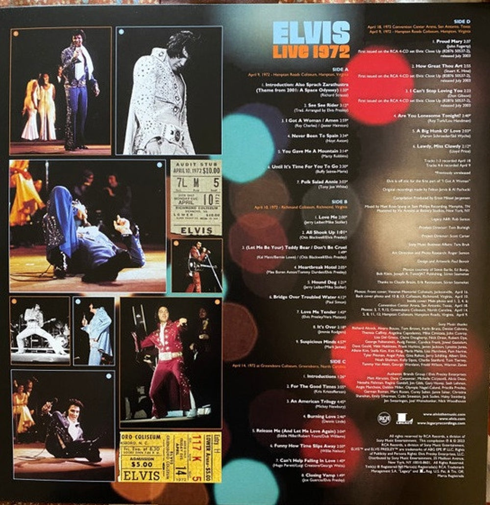 Elvis Presley – Live 1972 (2-LP Vinyl)