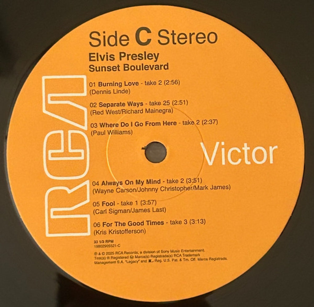 Elvis Presley – Sunset Boulevard (2-LP Vinyl)