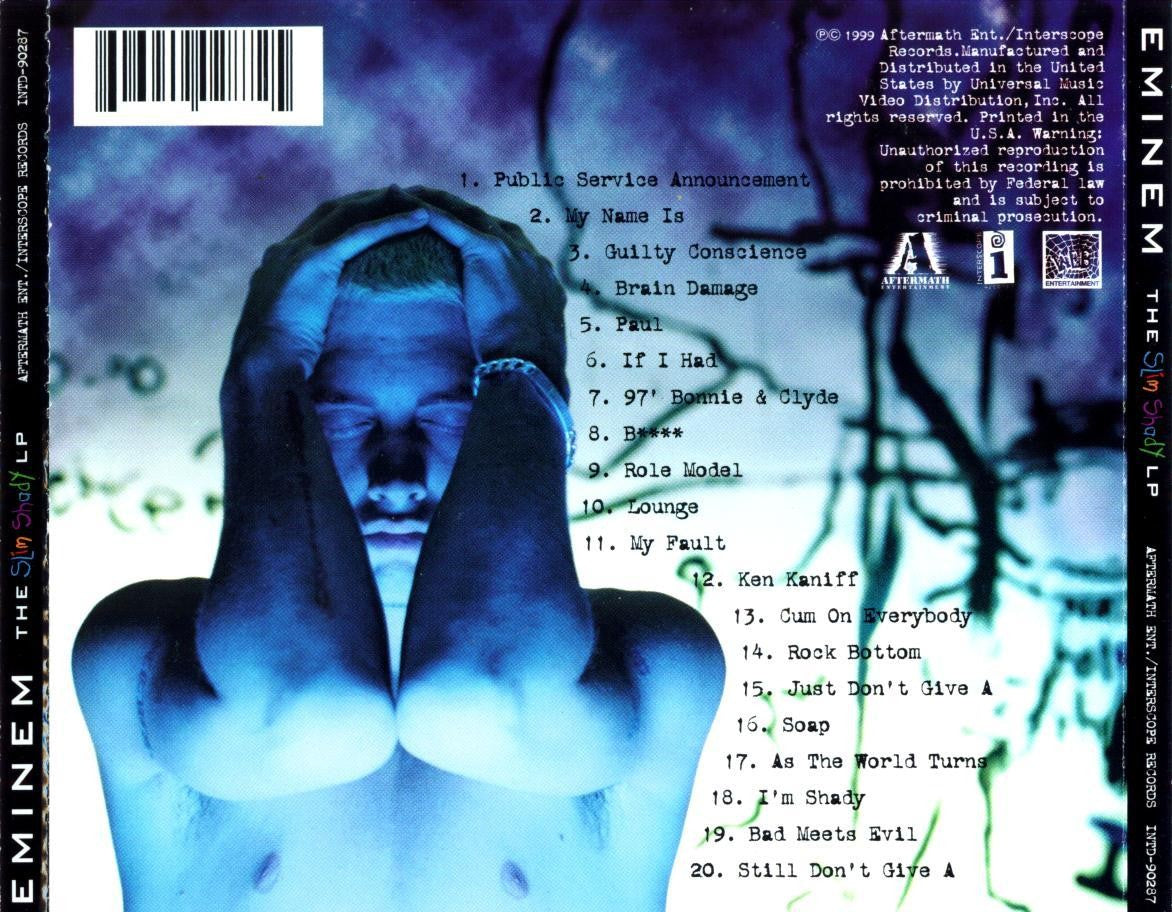Eminem – Slim Shady LP (CD)