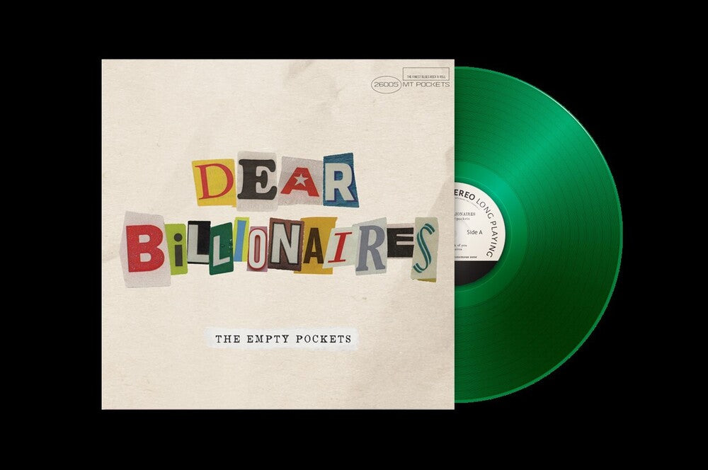 Empty Pockets – Dear Billionaires (Colored, Gate, Grn, Ofgv LP Vinyl)