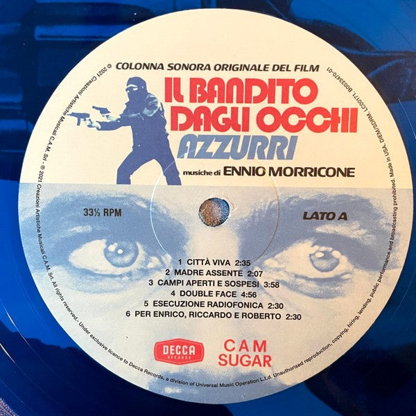 Image 2: Ennio Morricone – The Blue-Eyed Bandit (Il bandito dagli occhi azzurri, Original Motion Picture Soundtrack, RSD Drops 2021 LP Vinyl) Vinyl LP | Relix