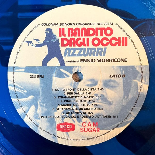 Image 3: Ennio Morricone – The Blue-Eyed Bandit (Il bandito dagli occhi azzurri, Original Motion Picture Soundtrack, RSD Drops 2021 LP Vinyl) Vinyl LP | Relix