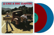 Eric Clapton and J. J. Cale – The Road to Escondido (Ruby Red and Sky Blue LP Vinyl)