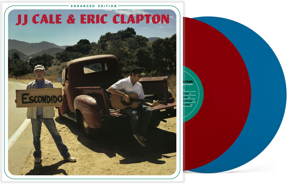 Eric Clapton and J. J. Cale – The Road to Escondido (Ruby Red and Sky Blue LP Vinyl)