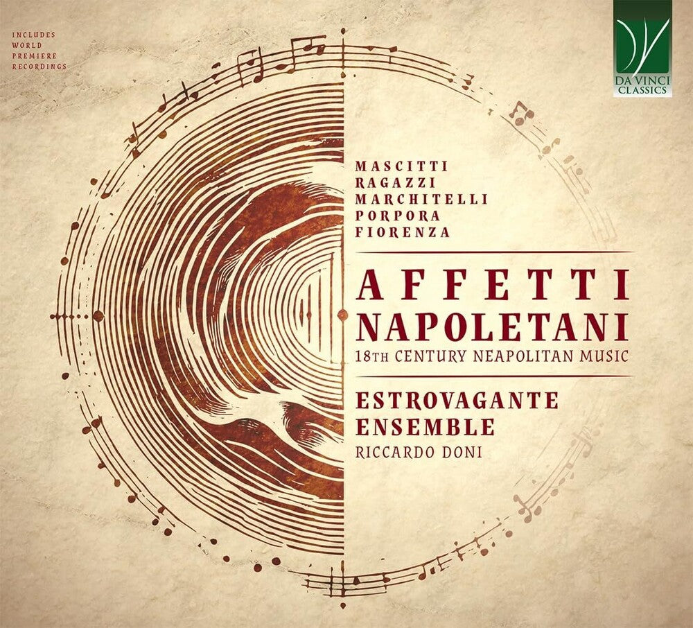 Estrovagante Ensemble / Riccardo Doni – 18th Century Neapolitan Music (Ita CD)