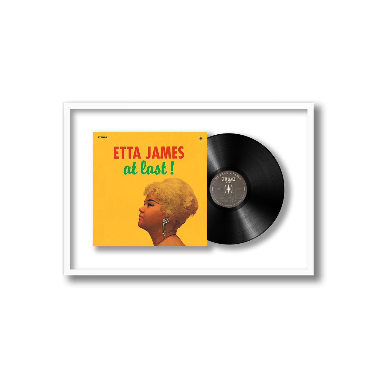 Etta James - At Last (Framed Vinyl)