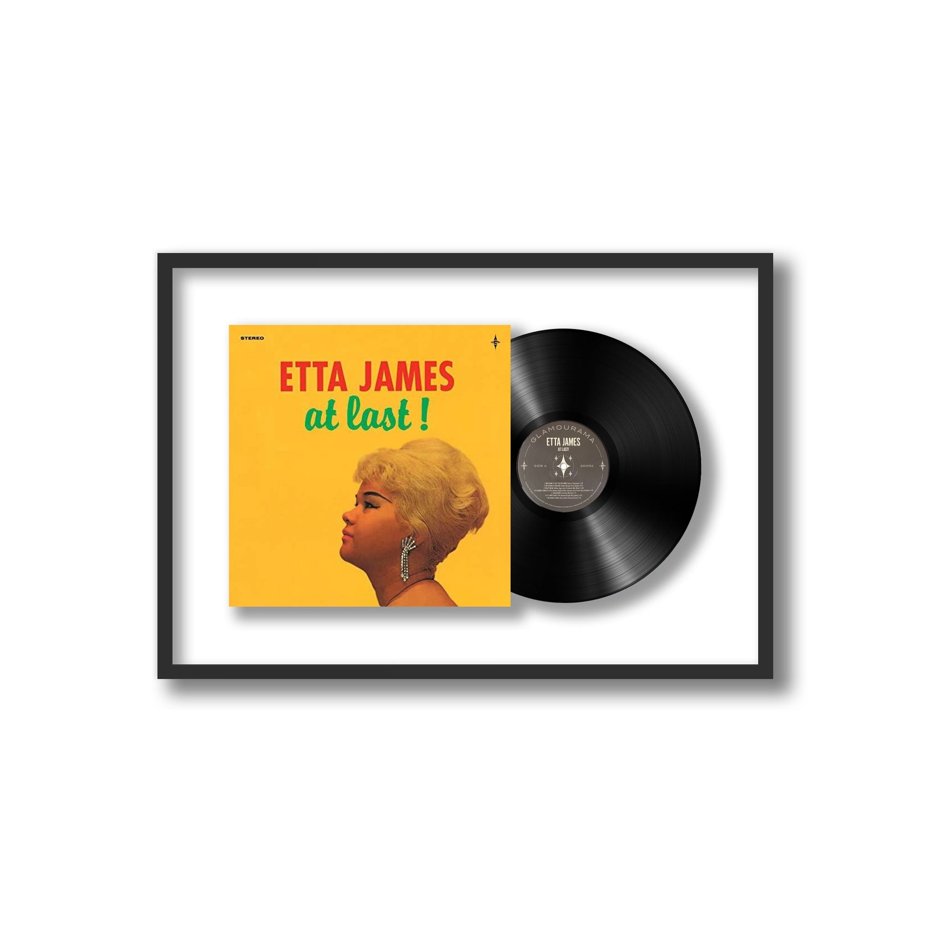 Etta James - At Last (Framed Vinyl)