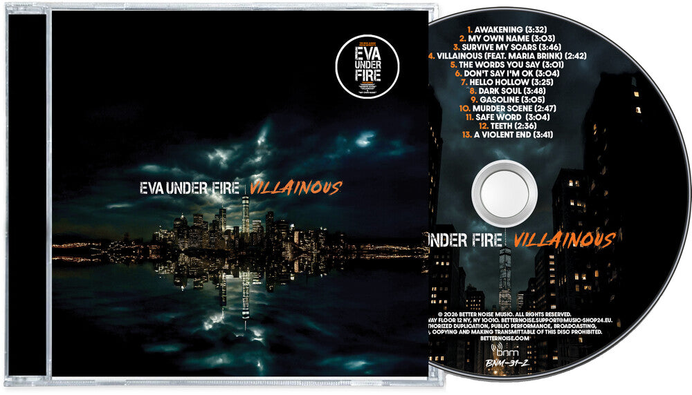 Eva Under Fire – Villainous (CD)