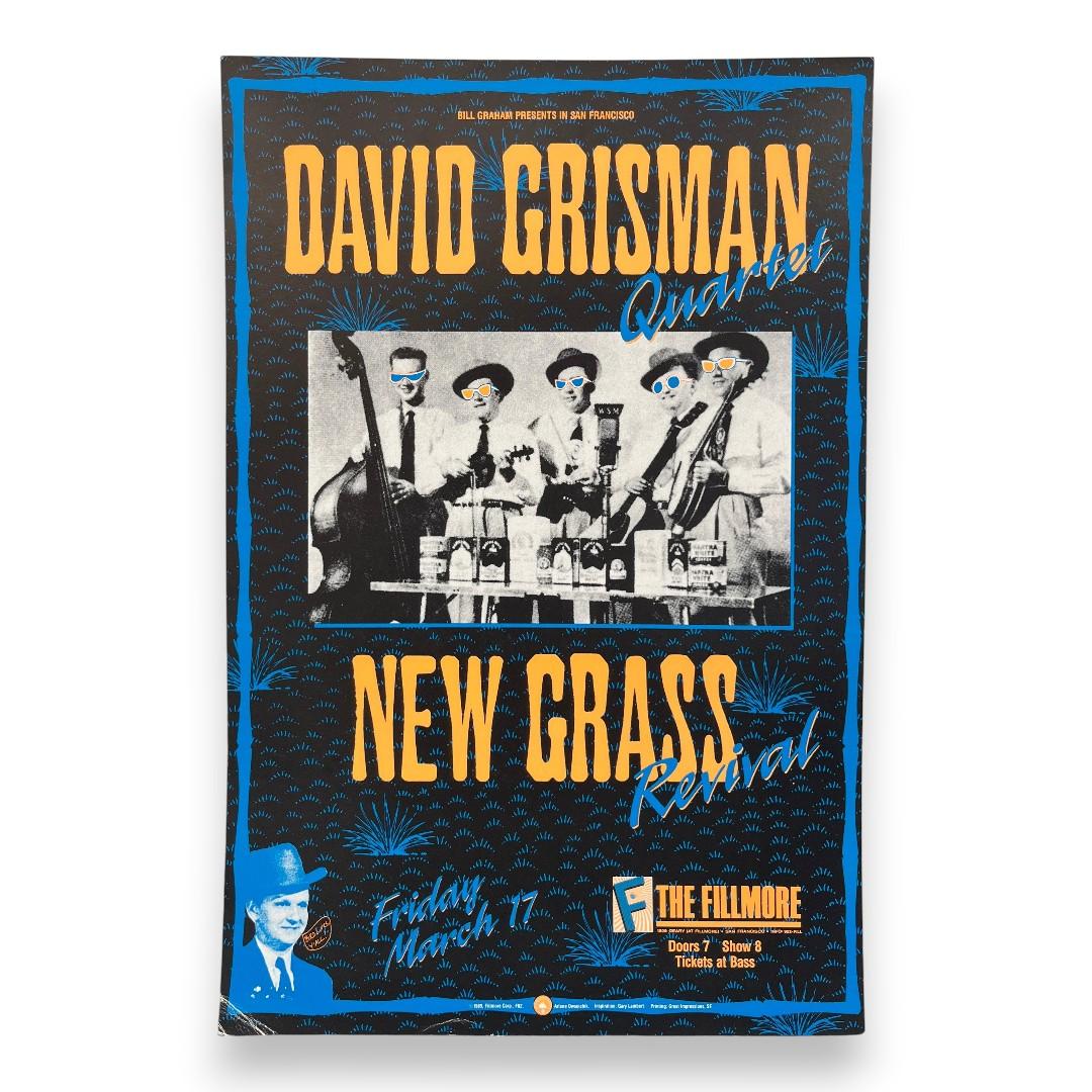 David Grisman – The Fillmore, San Francisco (Mar 1989) by Arlene Owseichik