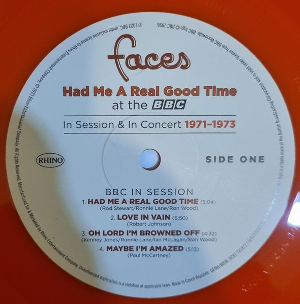 Faces – Had Me A Real Good Time at the BBC (LP Vinyl)