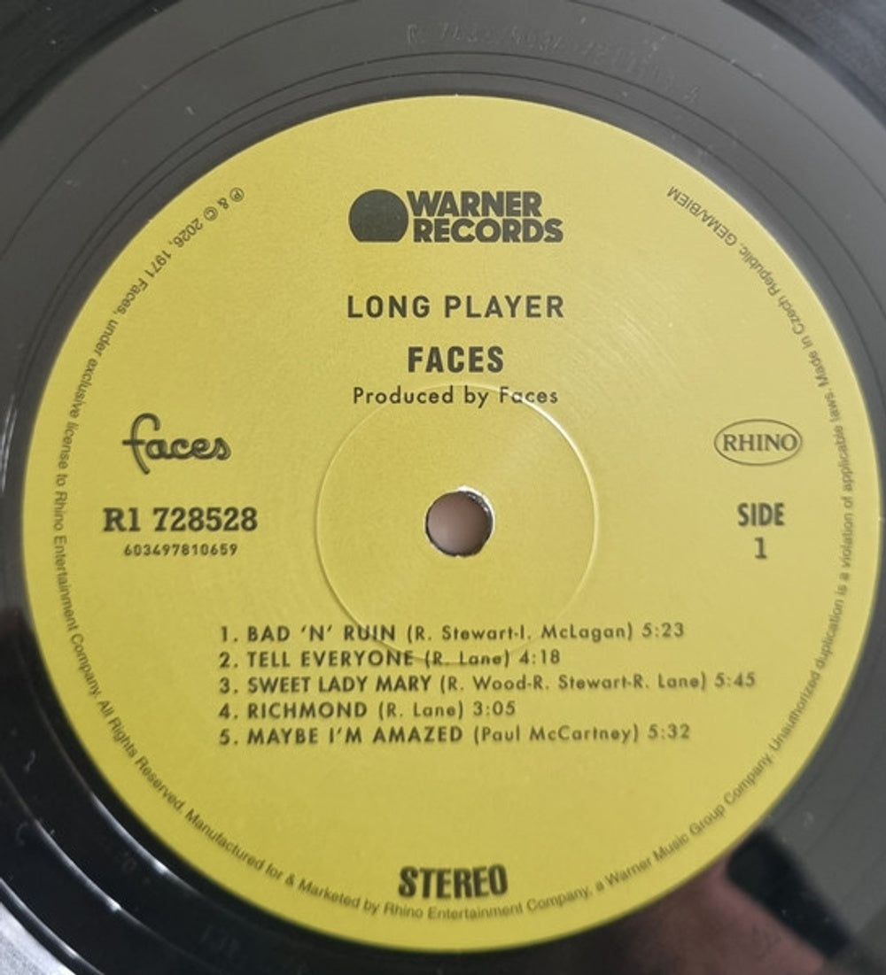 Faces – Long Player (LP Vinyl)