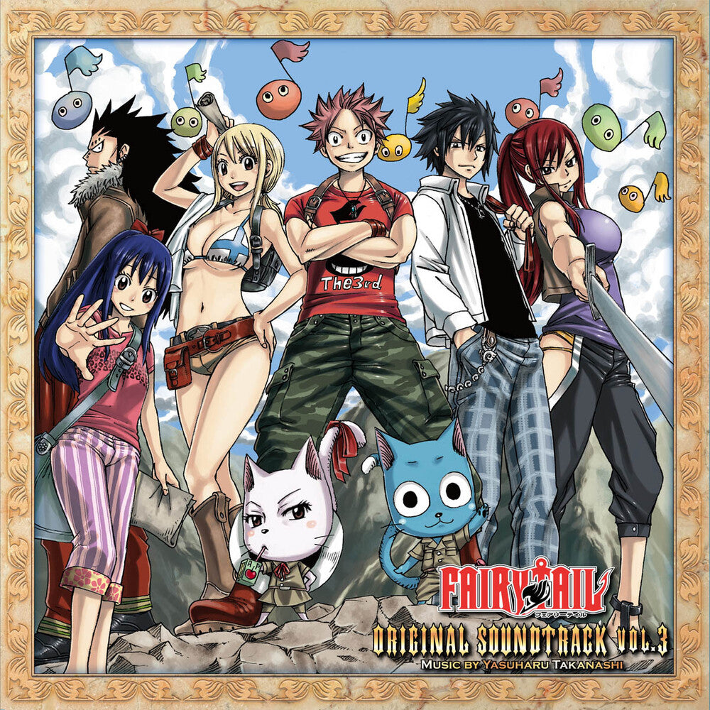 Fairy Tail Vol.3 - O.S.T. (Colv) (Ylw) (Aniv) – Fairy Tail Vol.3 - O.S.T. (Colored, Ylw, Aniv LP Vinyl)