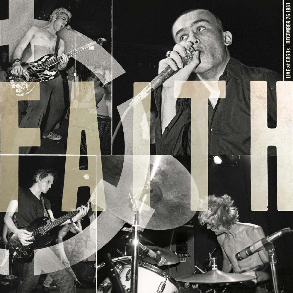 Faith – Live At Cbgb's - Red Vinyl (Colored, Red LP Vinyl)