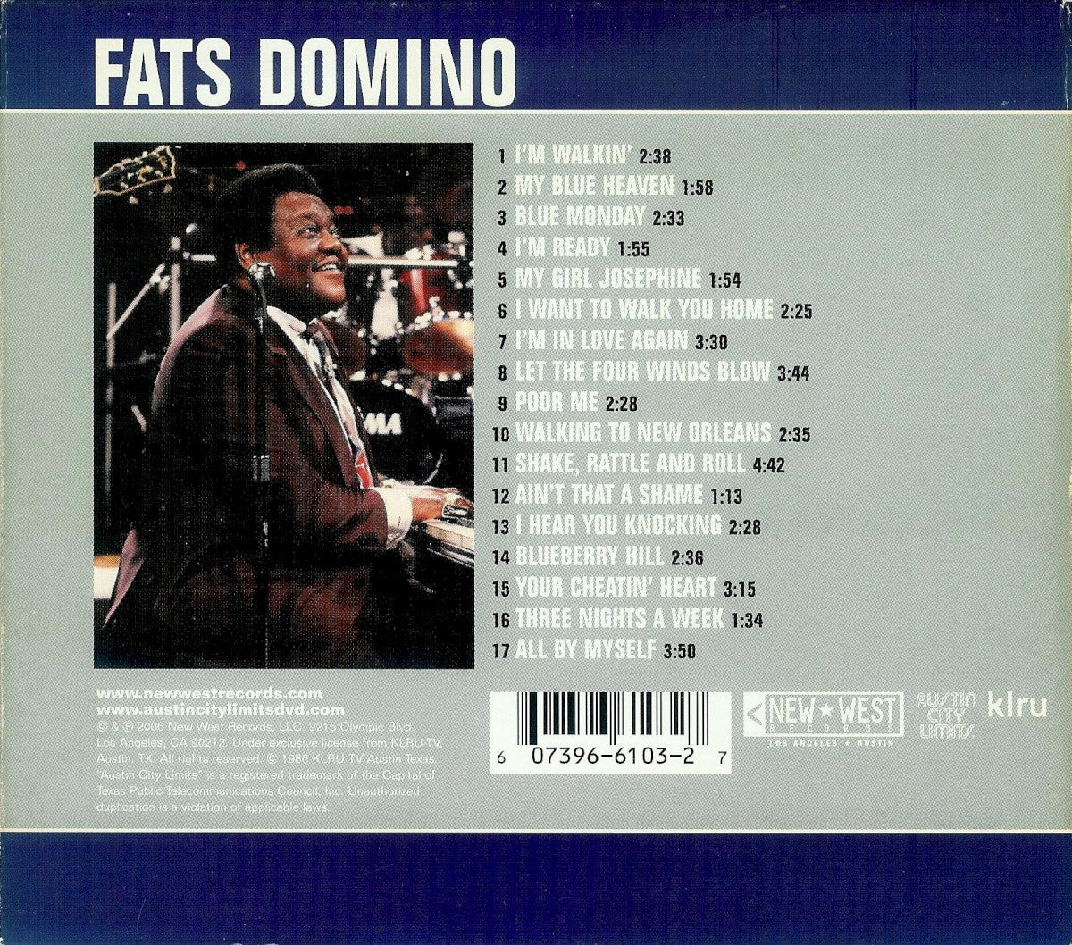 Fats Domino – Live From Austin, Texas (CD)