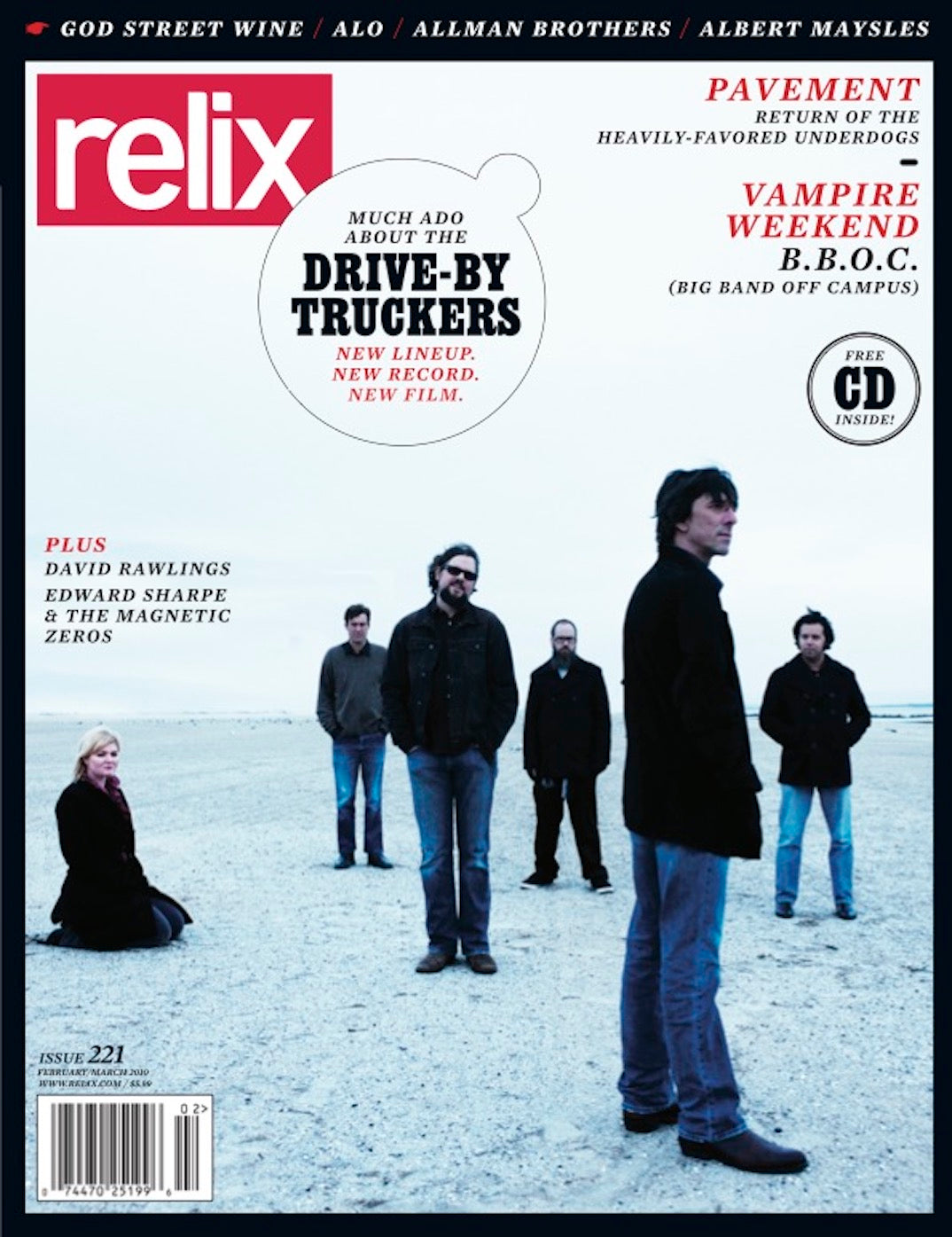 Drive-By Truckers - February/March 2010 Relix Issue