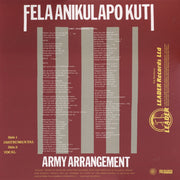 Fela Kuti – Army Arrangement (LP Vinyl)