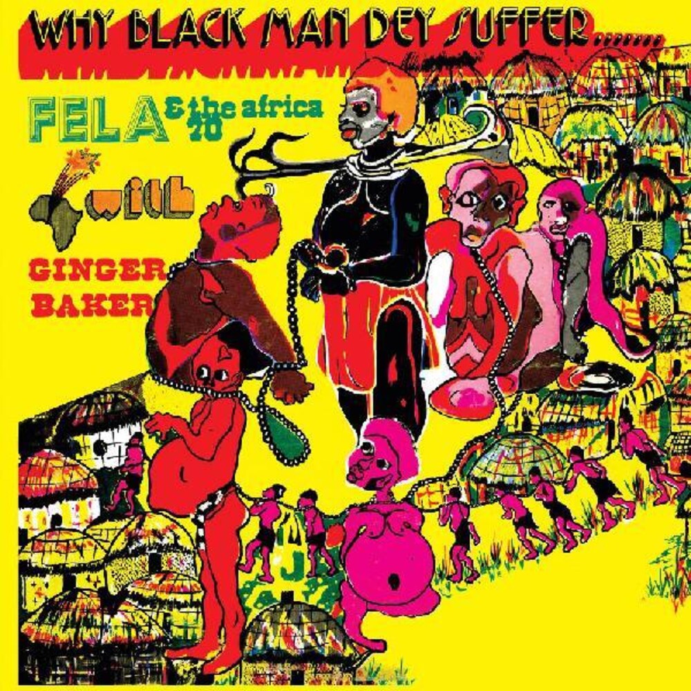 Fela Kuti – Why Black Men They Suffer (Clear, Ylw LP Vinyl)