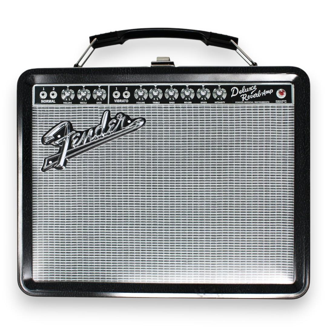 Fender Amp Tin Lunch Box - Back
