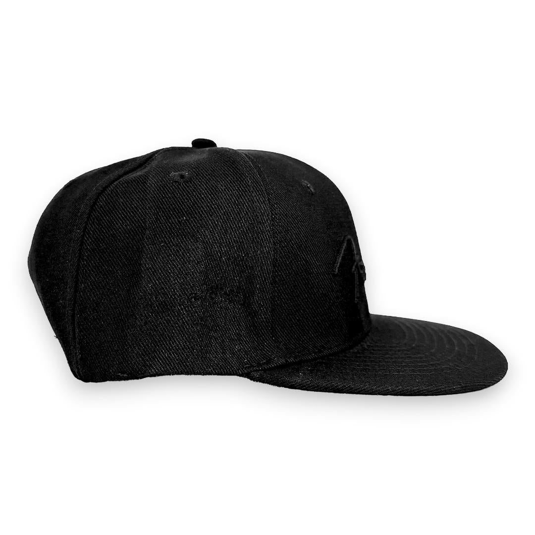 Fender Black Flat Bill Hat - Close-Up