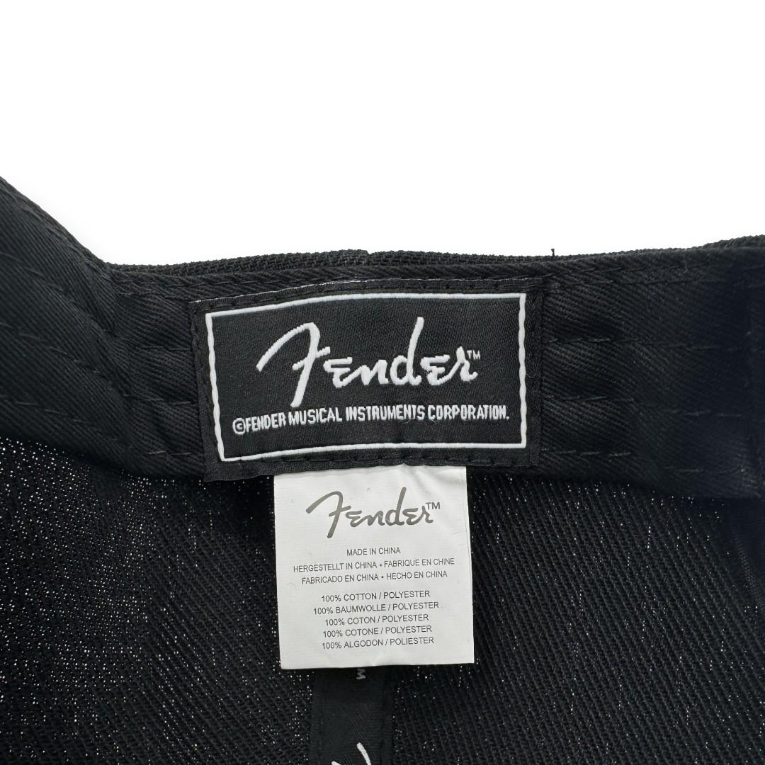 Fender Black Flat Bill Hat - Lifestyle