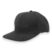 Fender Black Flat Bill Hat - Front