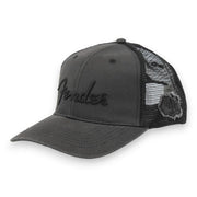 Fender Black Out Trucker Hat - Front