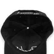 Fender Black Script Hat - Close-Up