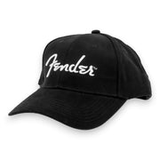 Fender Black Script Hat - Front