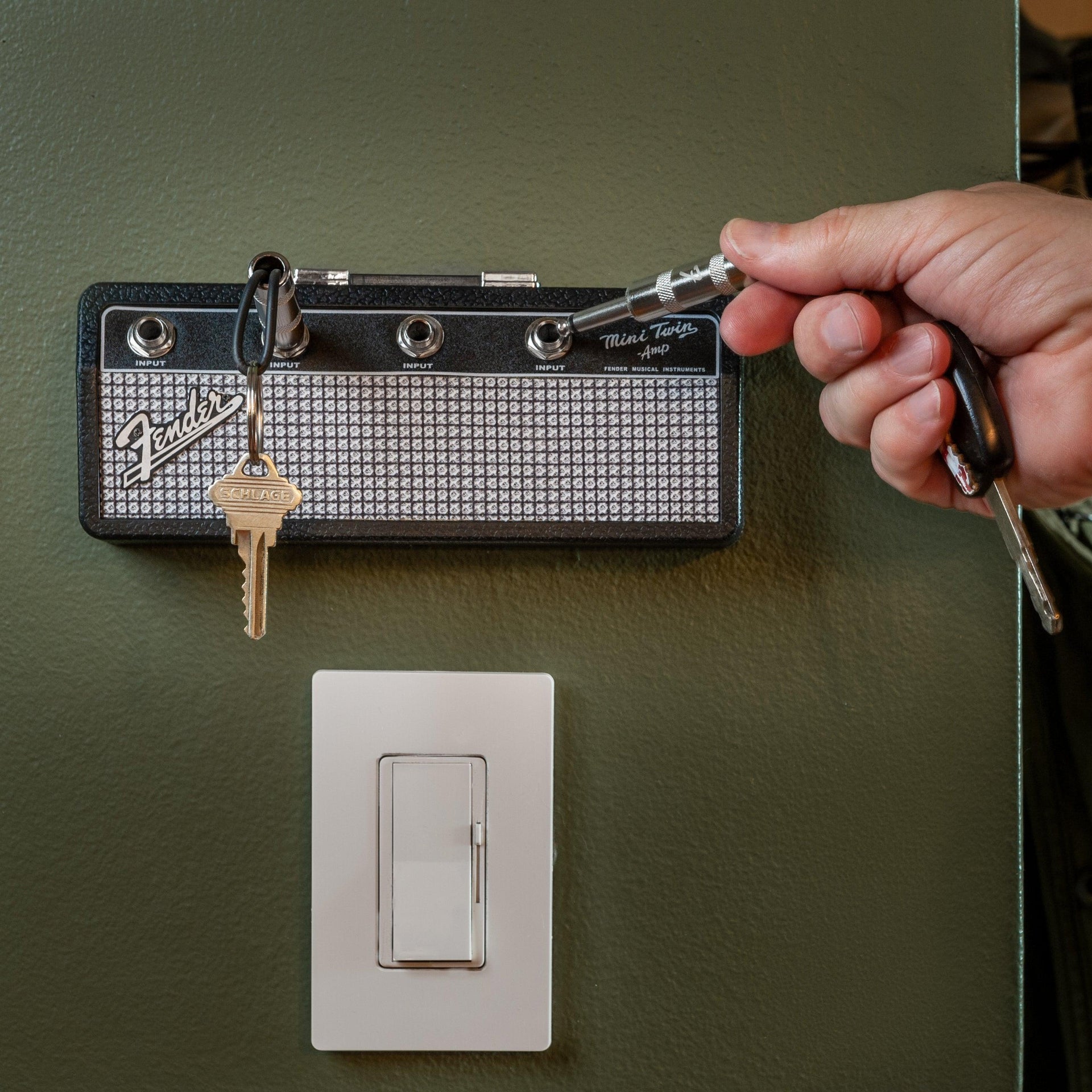 Fender Jack Rack® Keychain Holder