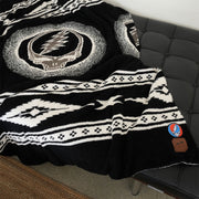 Fillmore Plush Knit Throw Blanket | Grateful Dead x Slowtide