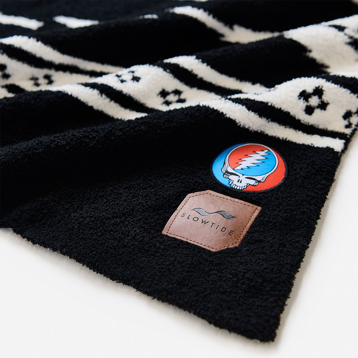 Fillmore Plush Knit Throw Blanket | Grateful Dead x Slowtide