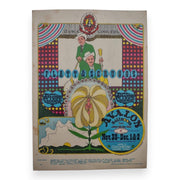 Flatt & Scruggs – The Avalon Ballroom, San Francisco (Nov 30–Dec 2, 1967) (Postcard, Fair Condition)