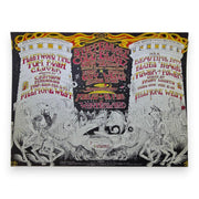 Fleetwood Mac, Steppen Wolf, Cold Blood, The Fillmore West by Jake Pierre | February 11-14, 18-24, 1971 | Vintage Handbill/Postcard - Front
