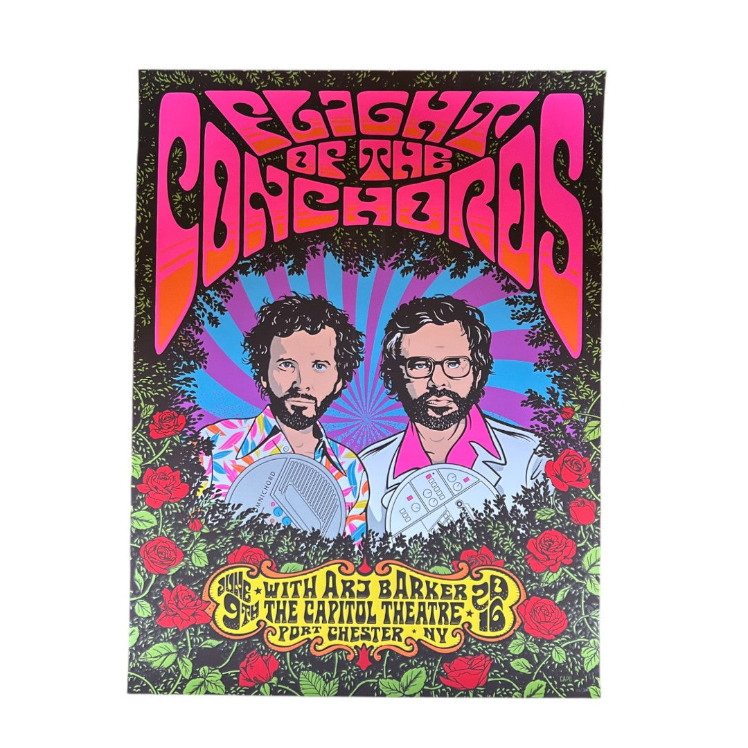 Flight of the Conchords at the Capitol Theatre Poster (June 9, 2016)