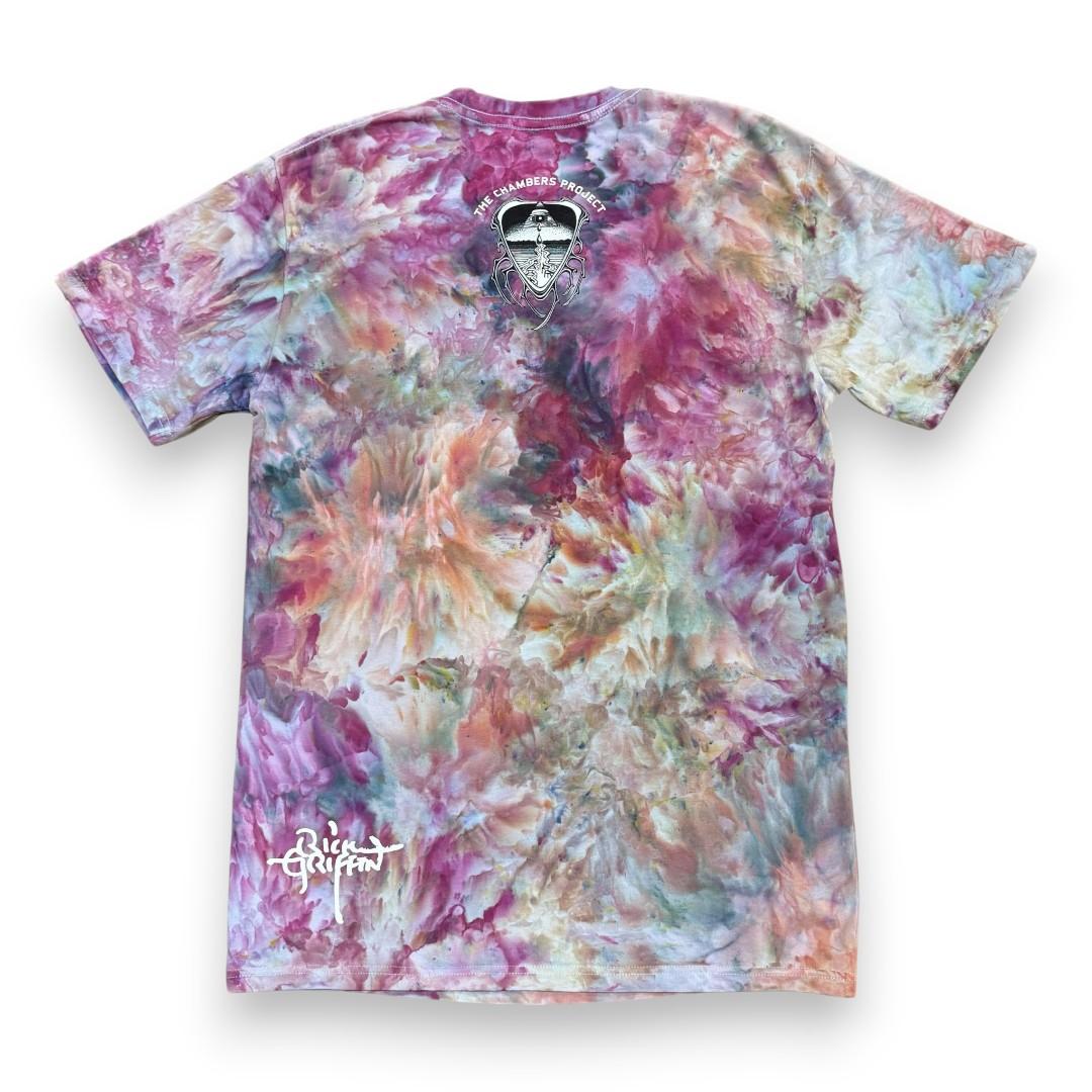 Flying Eyeball Tie Dye T-Shirt by Rick Griffin