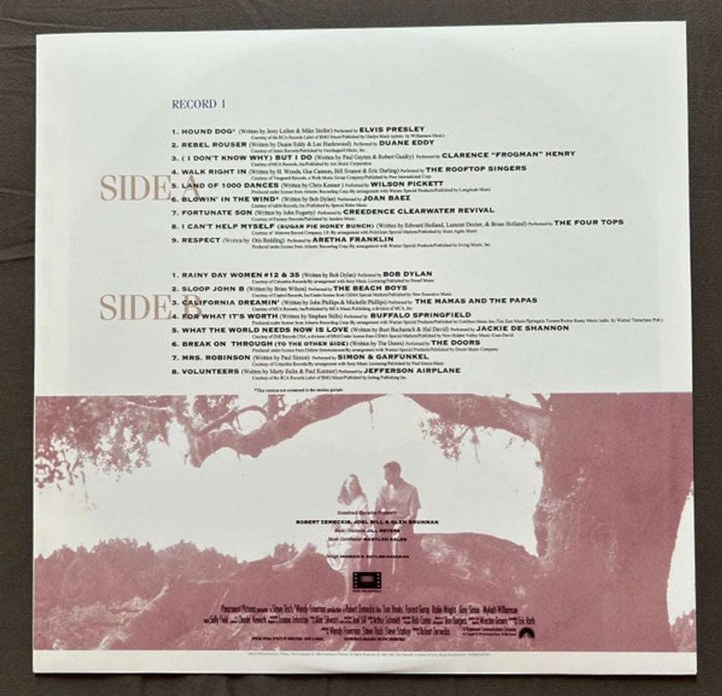 Label Disc: Various Artists – Forrest Gump – The Soundtrack (2-LP Vinyl) Vinyl LP | Relix