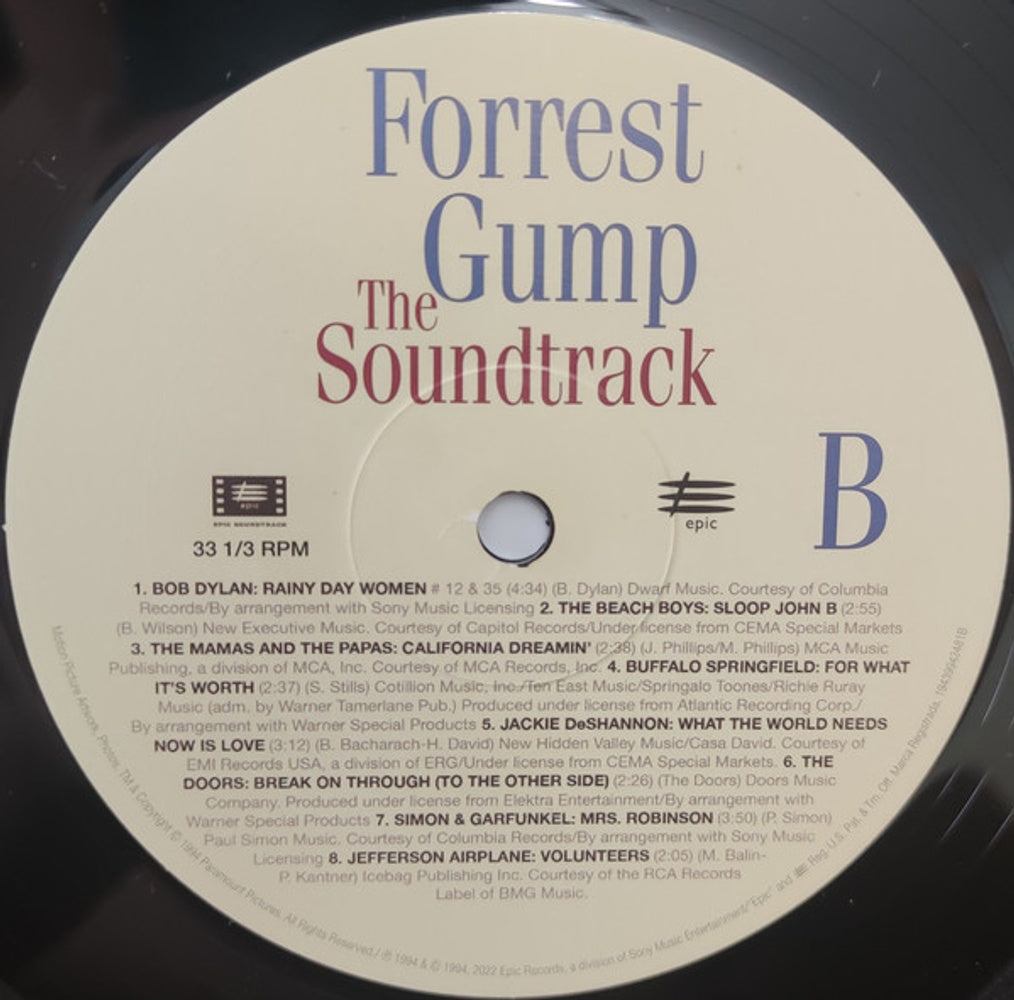Image 3: Various Artists – Forrest Gump – The Soundtrack (2-LP Vinyl) Vinyl LP | Relix