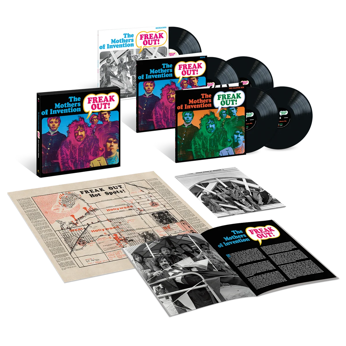 Frank Zappa / The Mothers of Invention – Freak Out! (60th Anniversary 5-LP Vinyl Box Set)