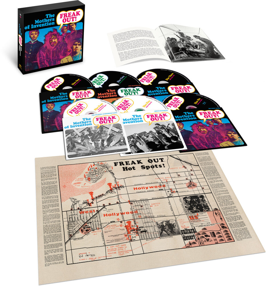 Frank Zappa / The Mothers of Invention – Freak Out! - Super Deluxe Box Set (5-CD & Blu-ray)