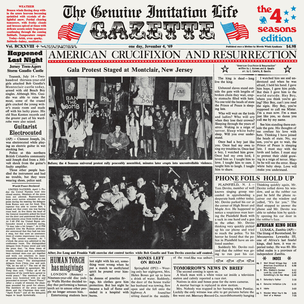 Frankie Valli & The Four Seasons – Genuine Imitation Life Gazette (Ofgv) [Record Store Day] (LP Vinyl)