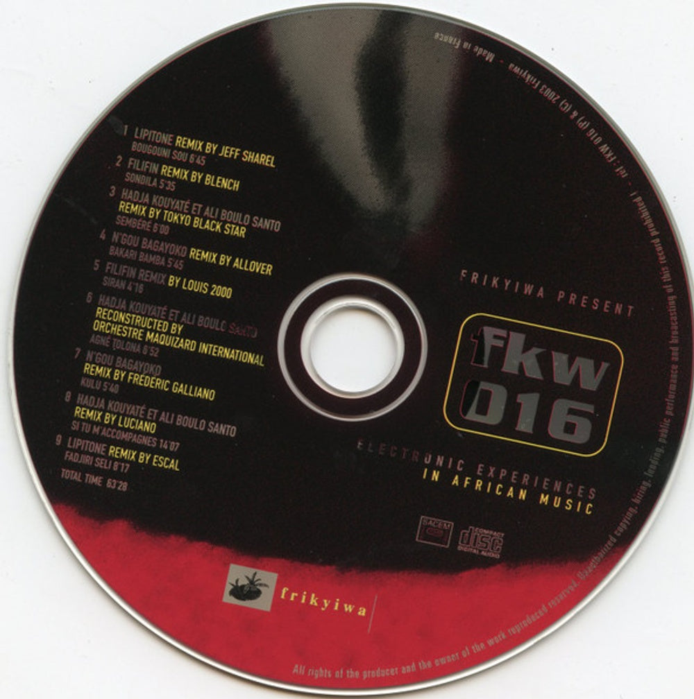 Frikyiwa – Electronic Experiences In African Music (CD)